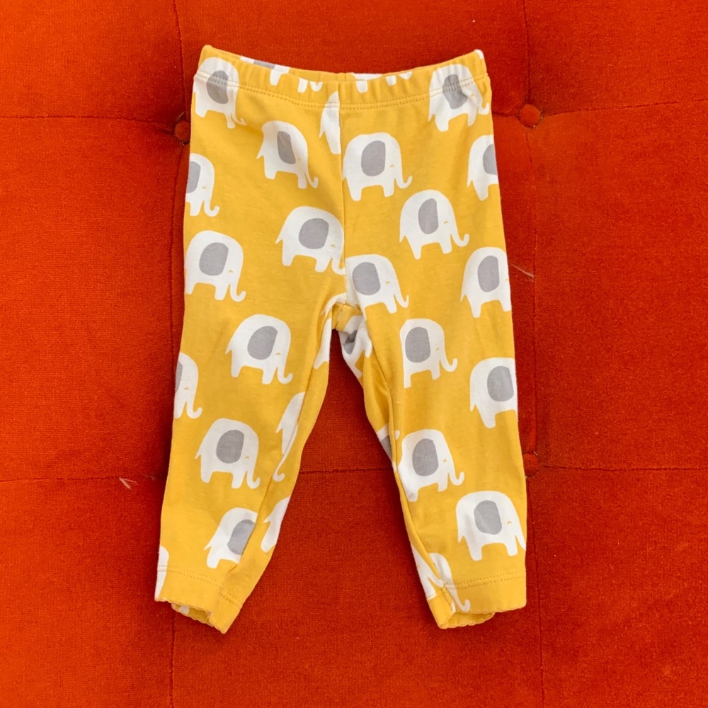 Carters Yellow Elephant Pants 🐘 Size 9M